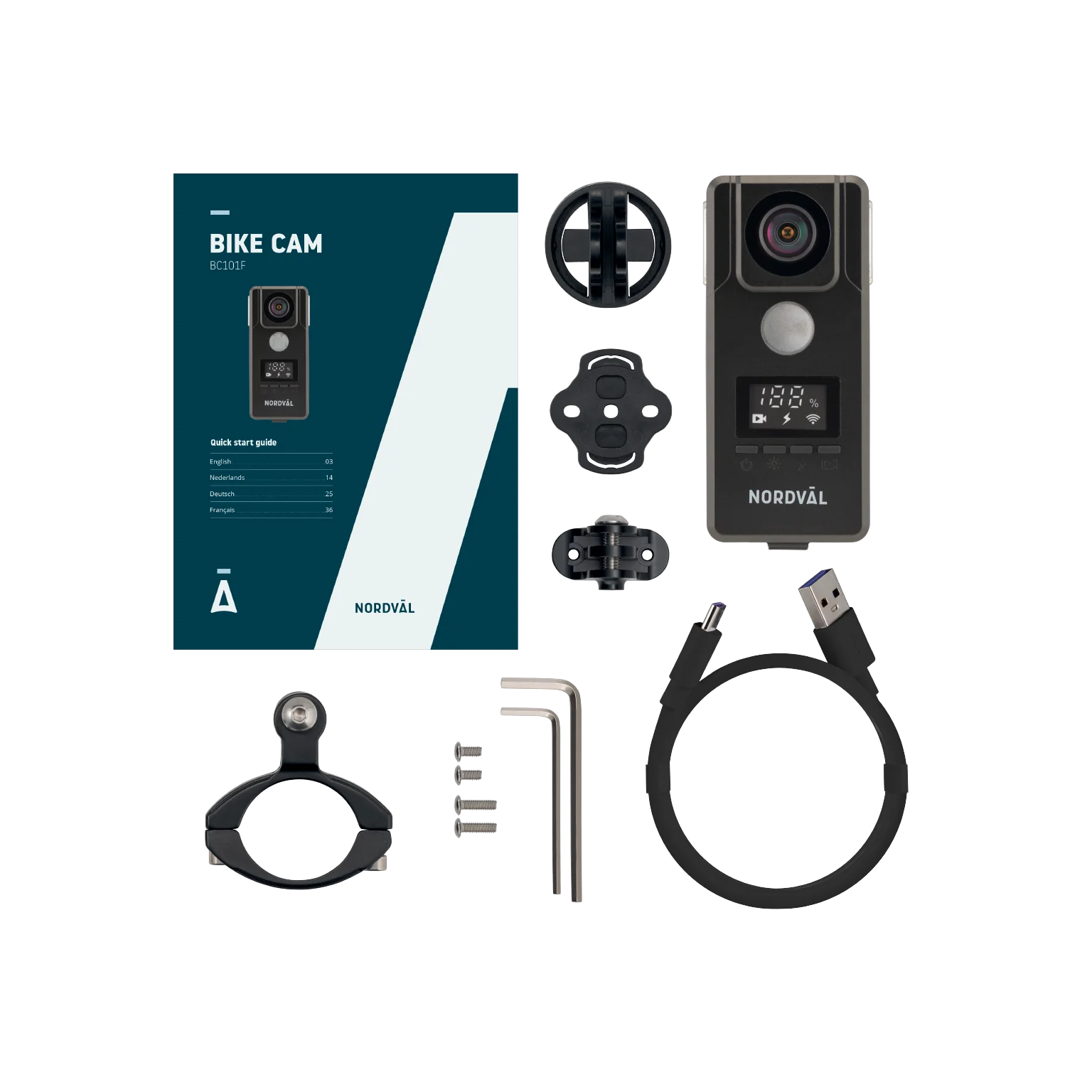 BC101F Headlight Bike Cam